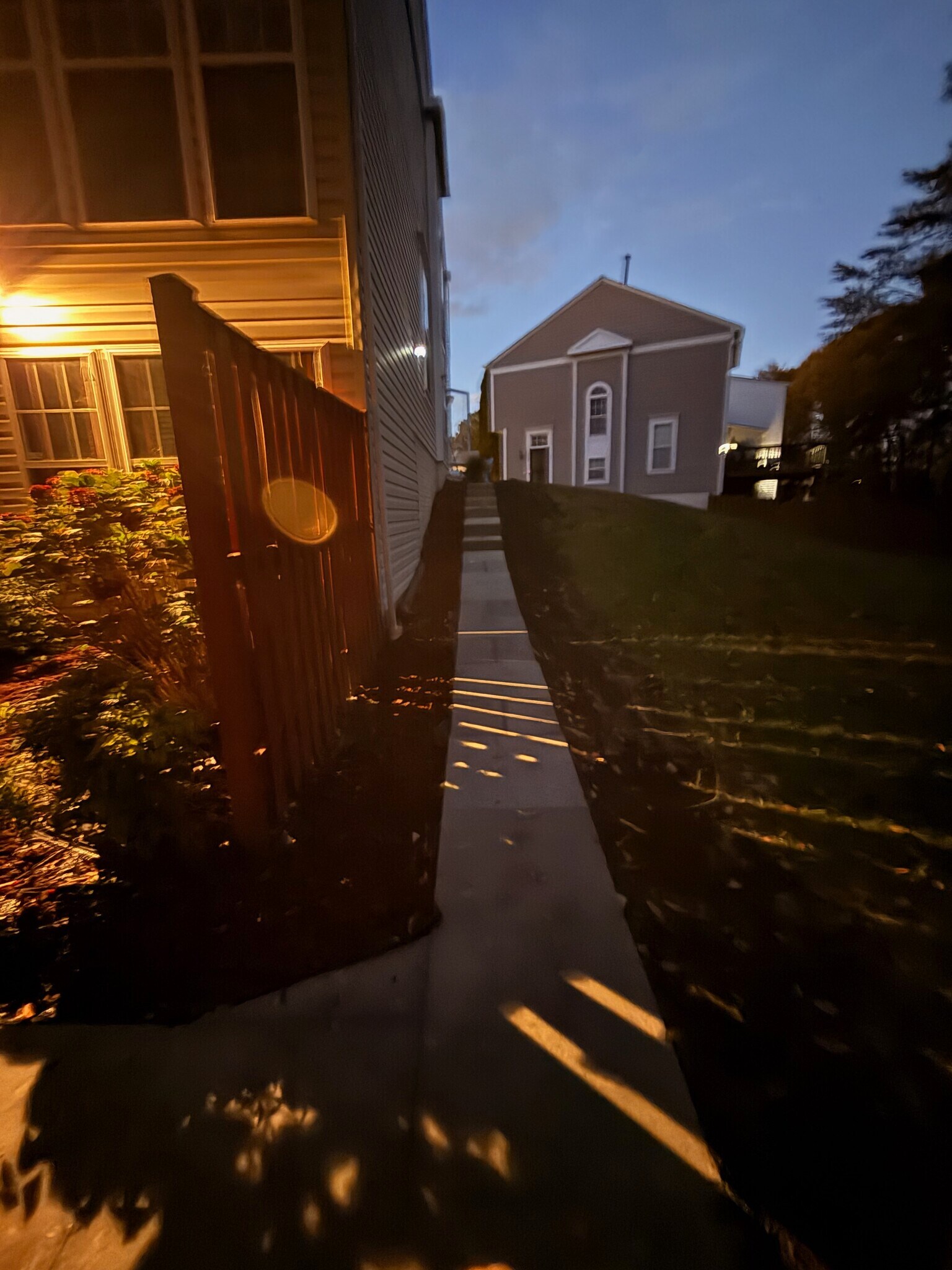 Evening View of Steps to Entrance - 246 Arcadia Shores Cir