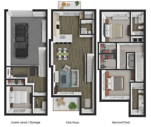 Floorplan - Union Green Apartments