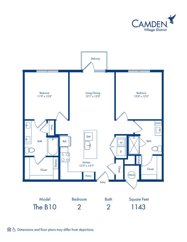 Floorplan - Camden Village District