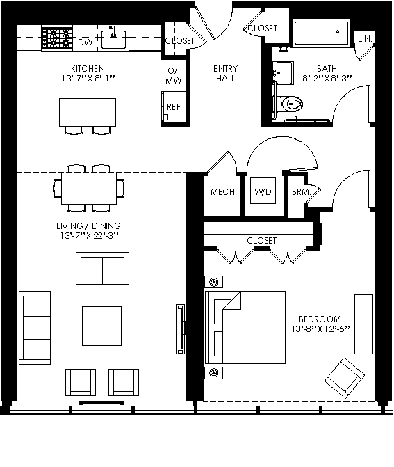 Floorplan - Apartments at Westlight