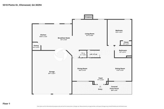 Building Photo - 4 Bedroom Pet-Friendly Home in ELLENWOOD, GA with Main Street Renewal