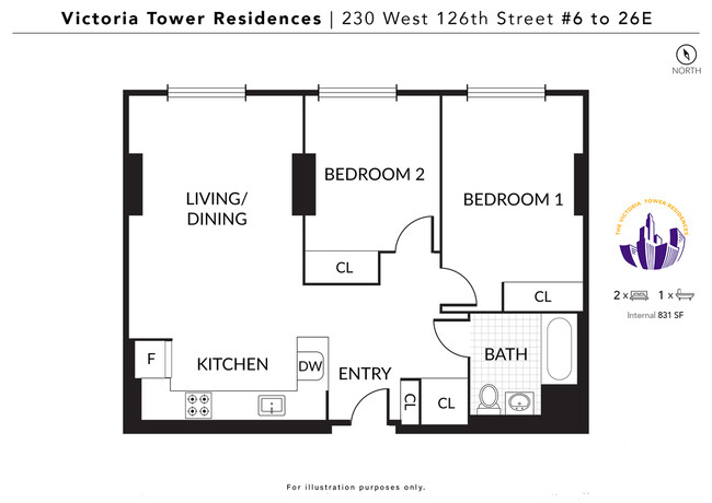 Floorplan - Victoria Tower Residences