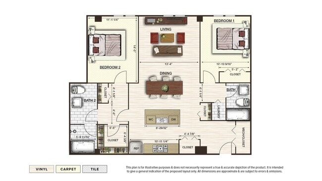Floorplan - The Pinnacle @ 65