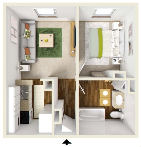 Floorplan - Brightway Manor Apartments