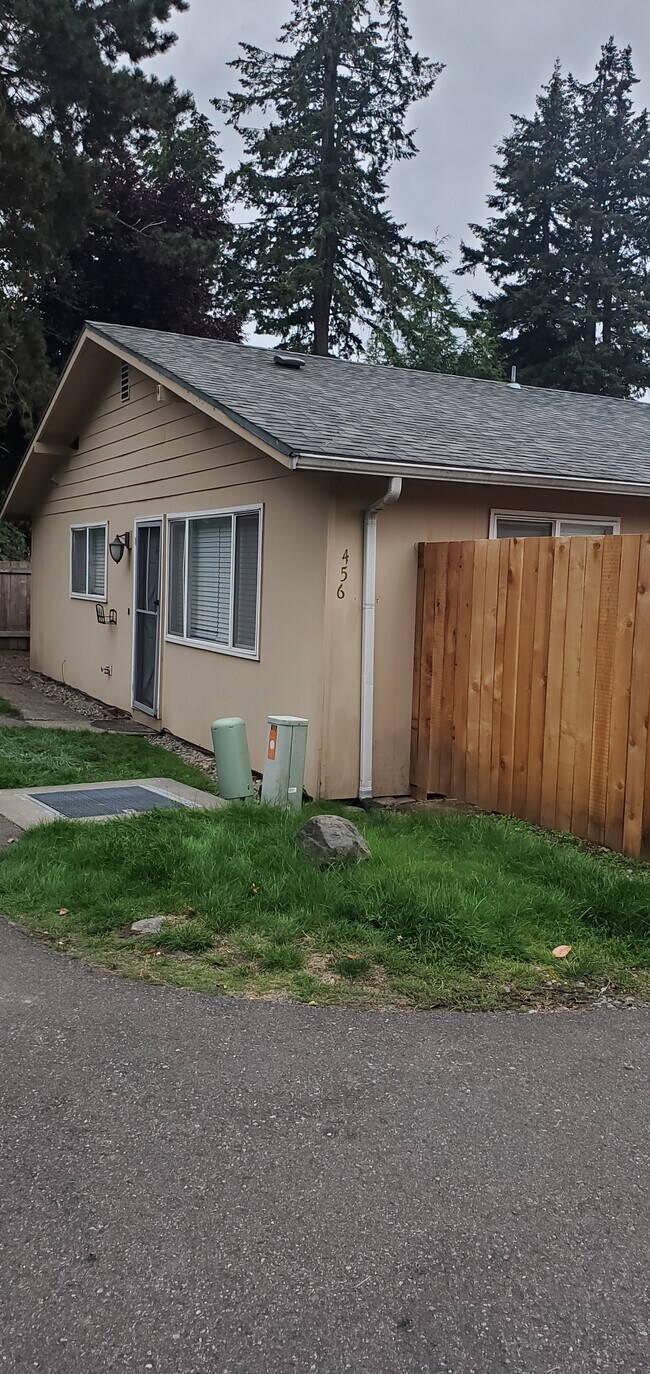 Small yard/ fenced front yard - 456 Front St N