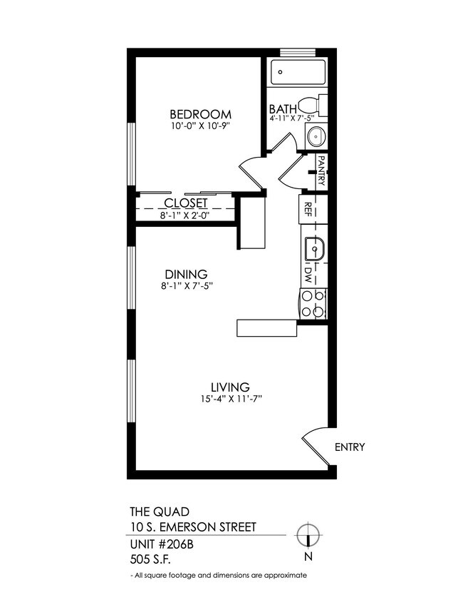 Floorplan - Quad on Emerson