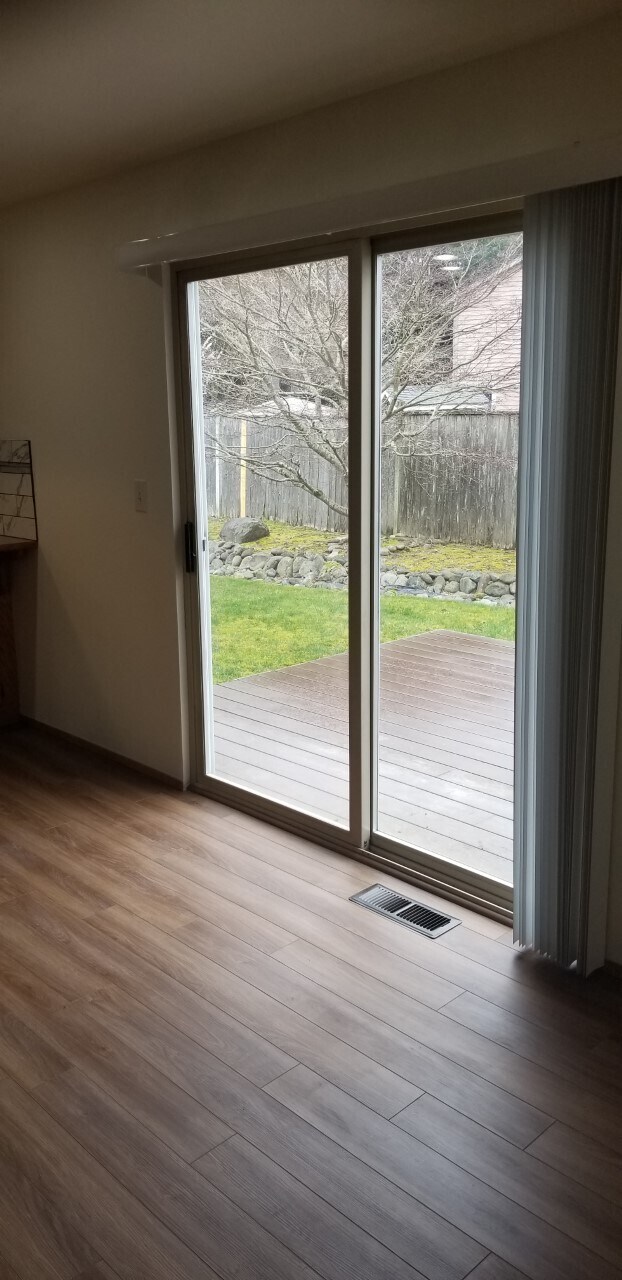 Slider out to patio - 10615 Hillsboro Dr NW