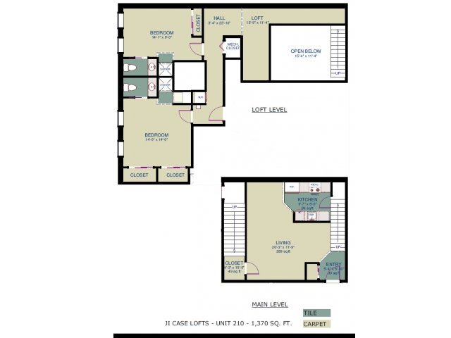 Floorplan - JI Case Lofts