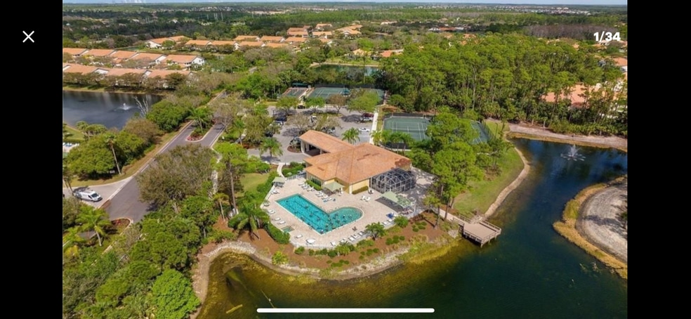 Overview of Clubhouse, Pool, Jacuzzi, Tennis, Bocce - 5090 Cedar Springs Dr