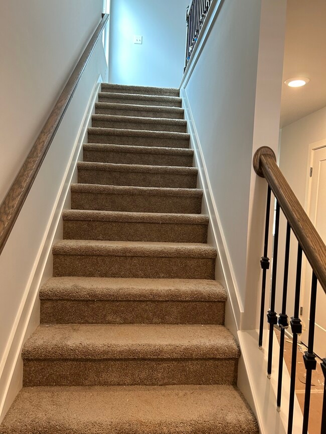 Stairs to the 2nd level - 226 River Meadow Dr