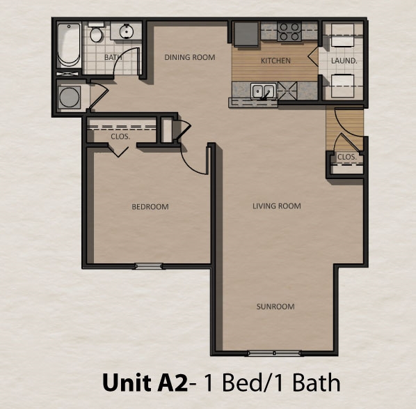 Unit A2 - Sizemore Creek Apartments