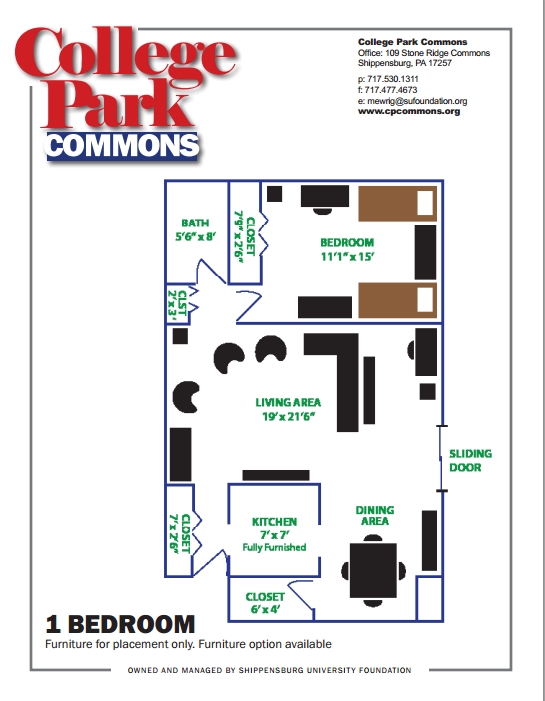 1BR/1BA - College Park Commons
