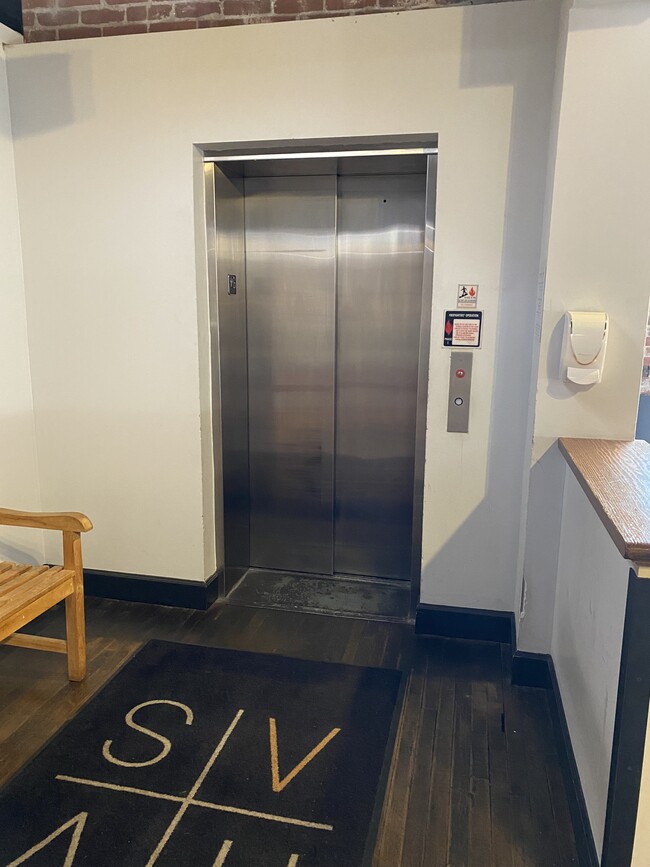 Elevator to apartment - 901 Jefferson St