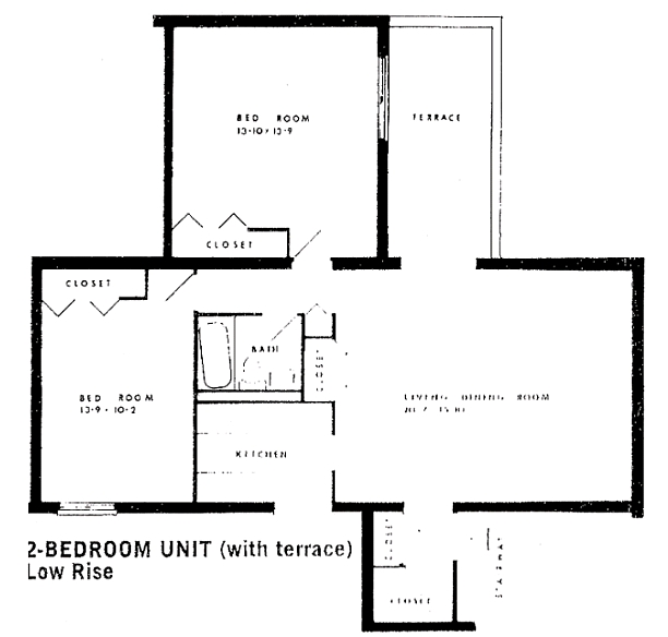 Floorplan - Twin Towers