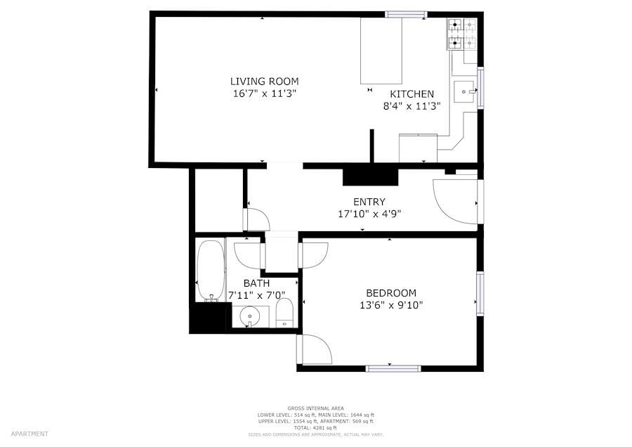 floor plan - 4949 Allan Rd