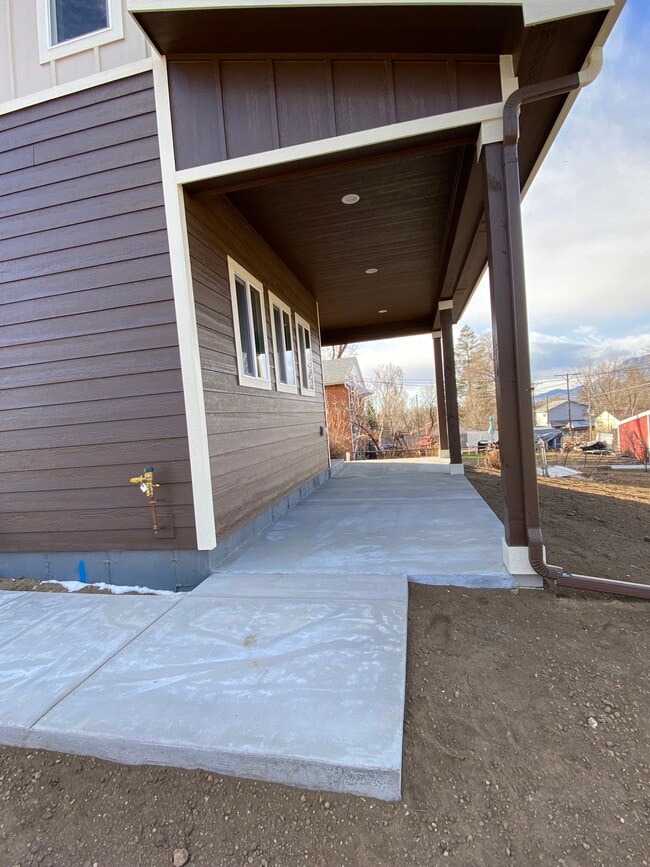 Back Patio from Back Door - 1130 Swope Ave