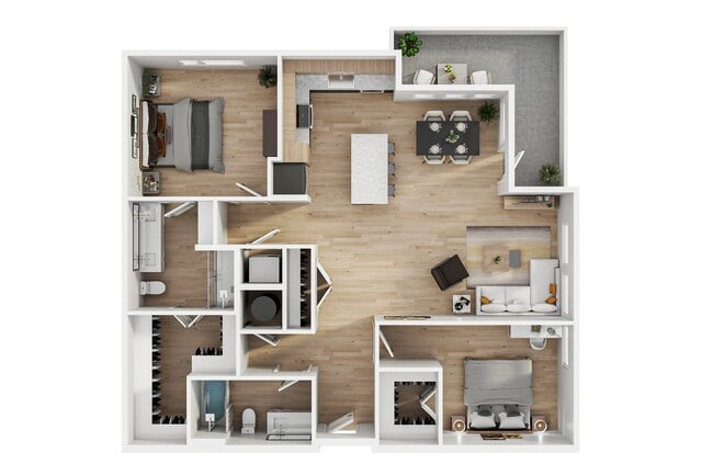 Floorplan - The Remy on the Trails