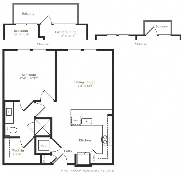 Floorplan - Alexan Main Street