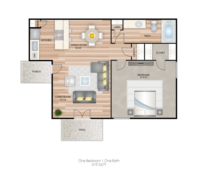 Floorplan - Ariva Apartment Homes
