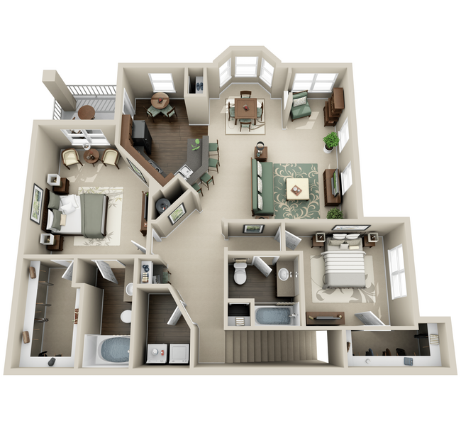 Floorplan - The Bryx at Kingwood