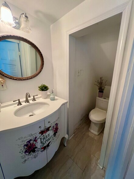 Downstairs Powder Room - 822 E Kensington Rd