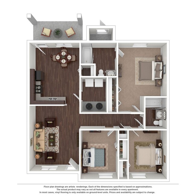 Floorplan - Madison Pines Apartment Homes