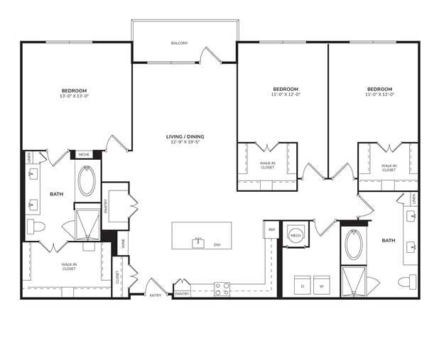 Floorplan - Windsor CityLine
