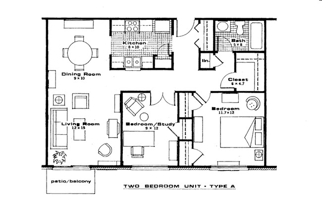 2BR/1BA - Fairwood Village