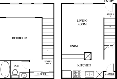 1BR/1BA - The Colony