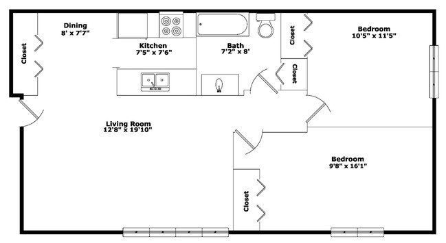 Floorplan - Peoria North Apartments