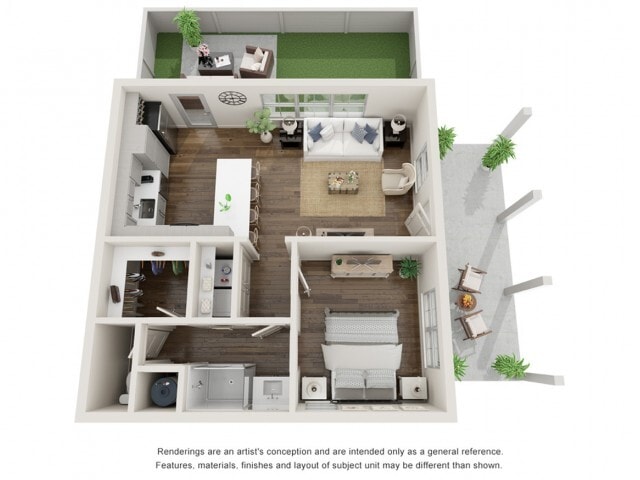Floorplan - The Cottages at Old Monrovia