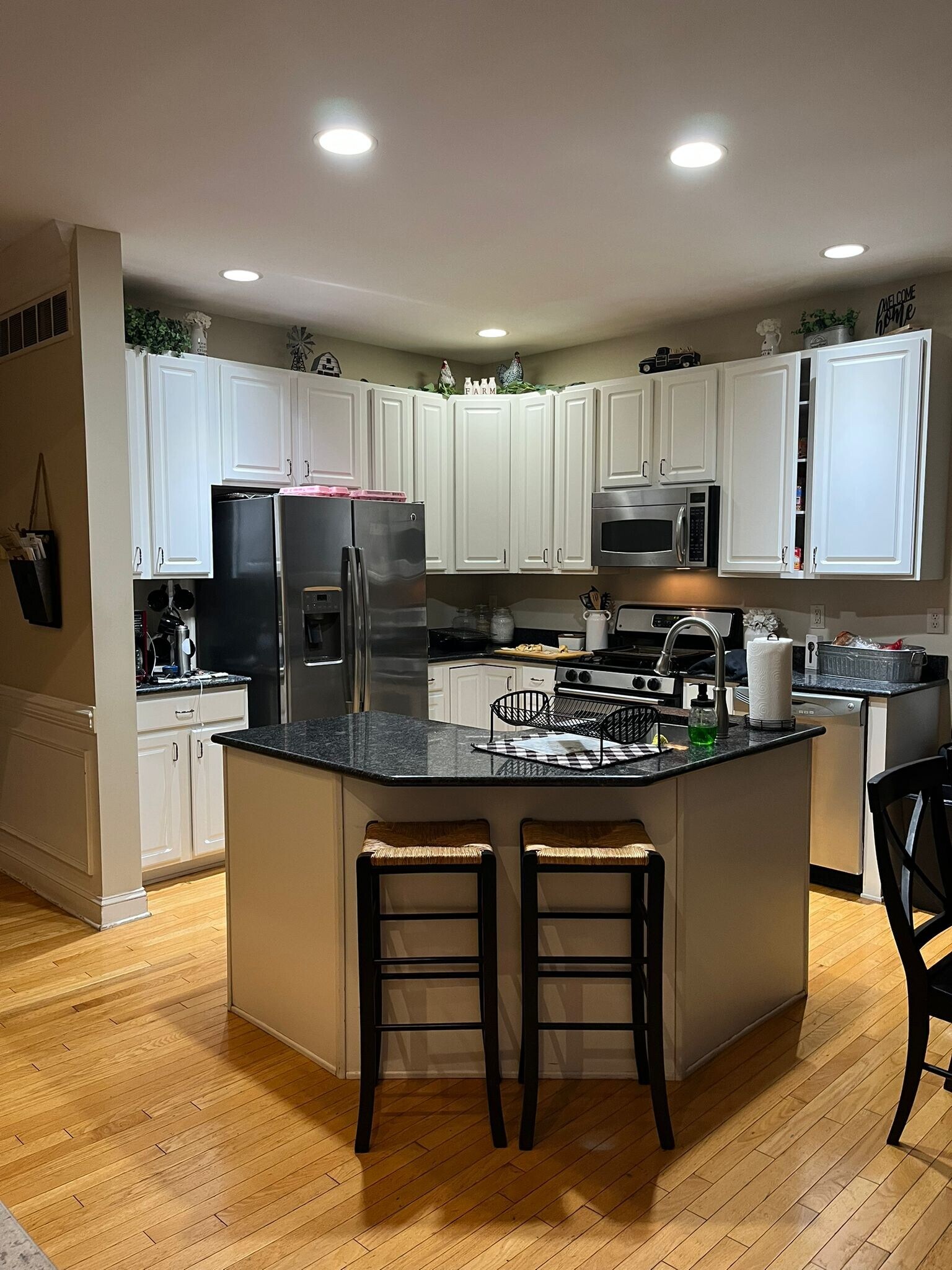 Kitchen Lighted Up - 237 Westbrook Dr