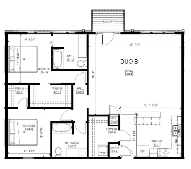 Floorplan - Depot 16 Portfolio