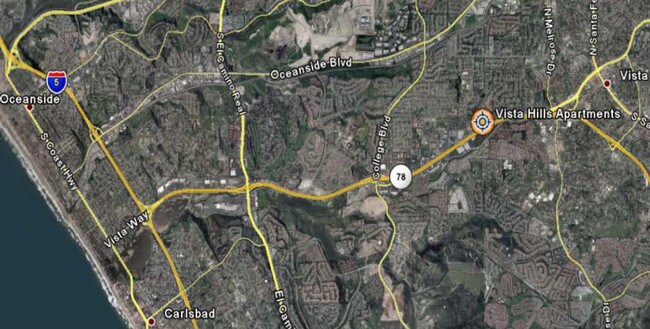 Aerial Photo - Vista Hills Apts