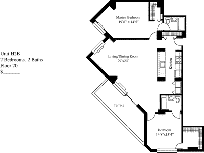 Floorplan - Portside Towers