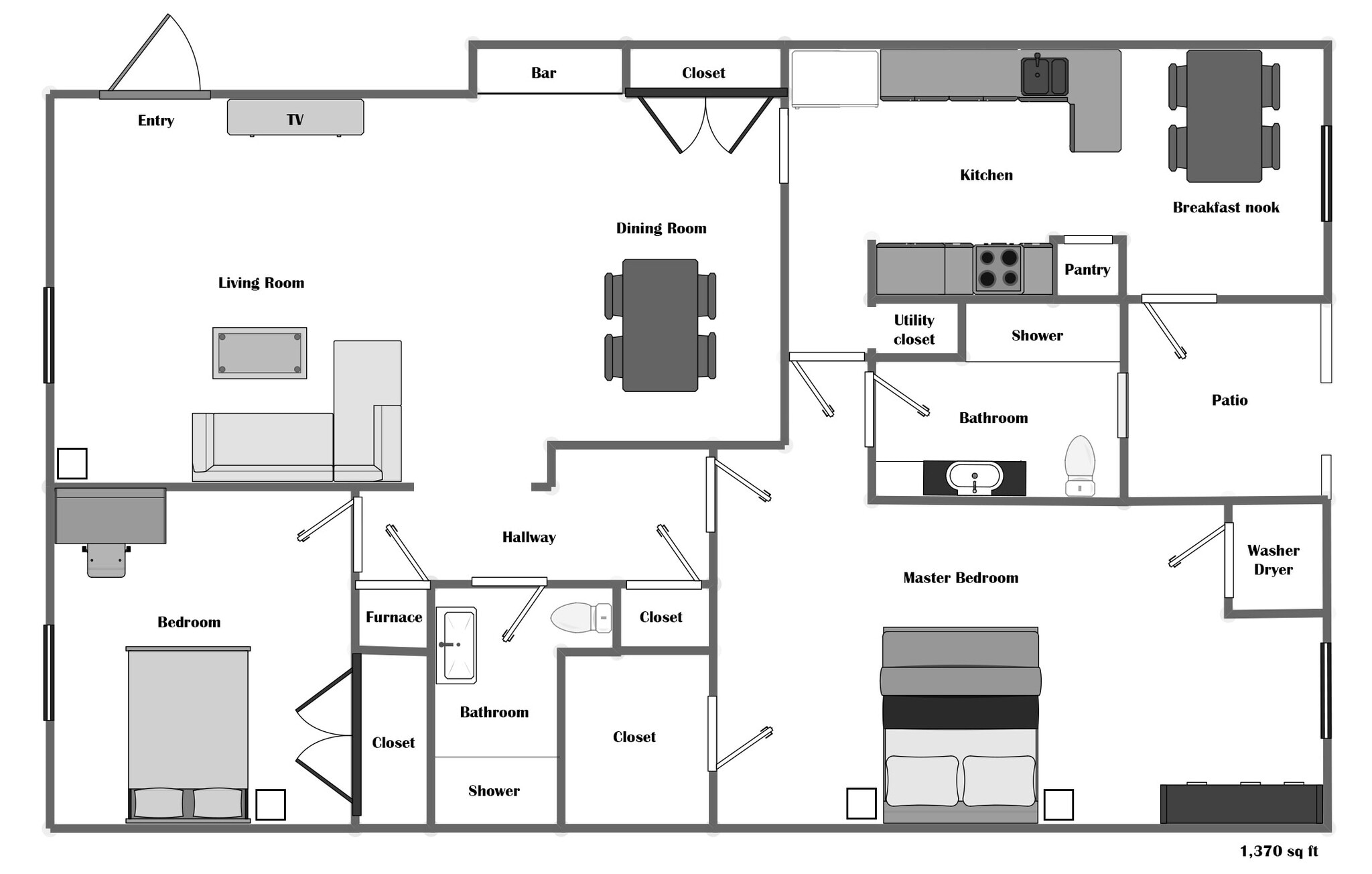 Floor plan - 7500 Callaghan Rd