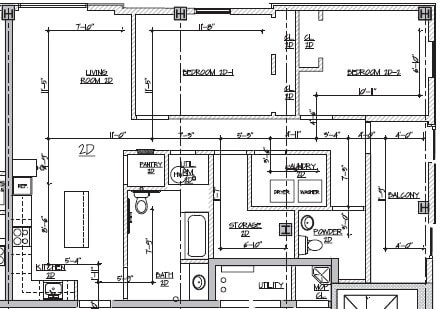 Unit Layout - 208 W 7th St