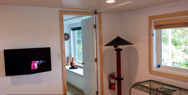 Doorway to Master bedroom off living room. - 8261 Northrop Plz SW