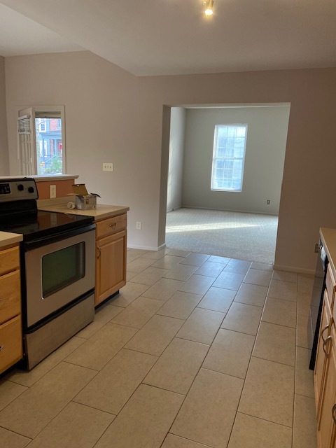 kitchen and front living room - 136 E Mithoff St