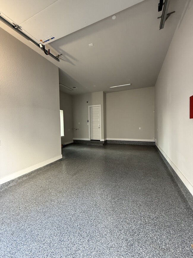 14 feet ceiling and extra space in garage - 1817 N Saint Marys St