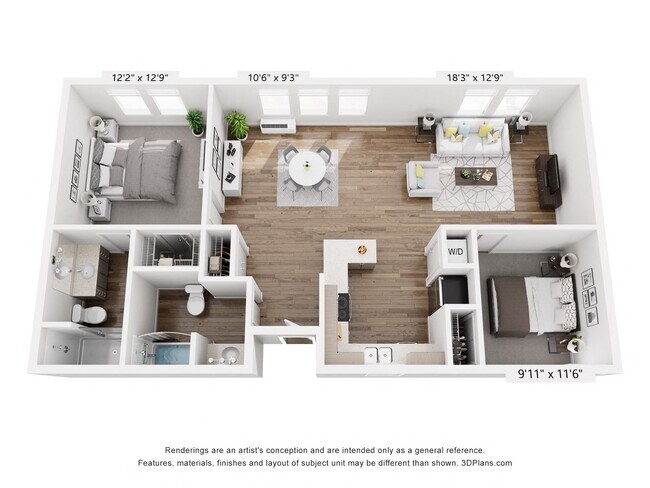 Floorplan - 134th Street Lofts