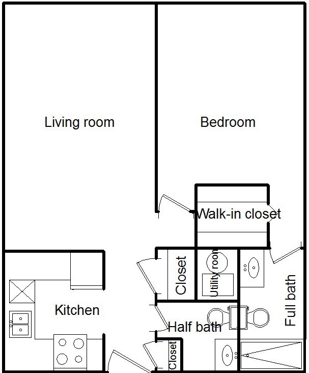 Floorplan - Monroe Gardens