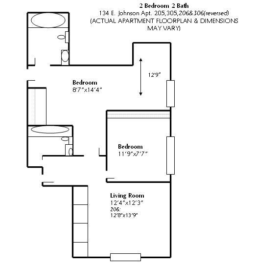 Unit #206 - 134 E Johnson
