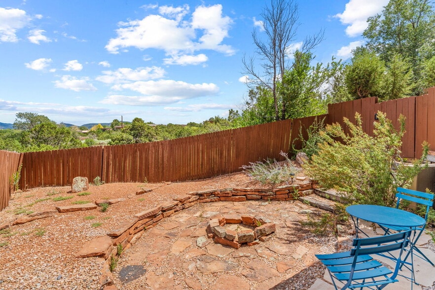 Private yard with Sangre de Cristo views. - 2132 Ridgeview Cir
