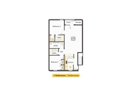 2BR/2BA - Church Street Apartments