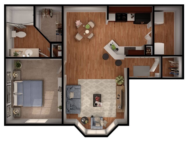 Floorplan - Park Hudson Place Apartments