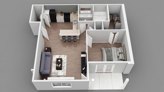 WG Floor Plan - Willow Green Apartments