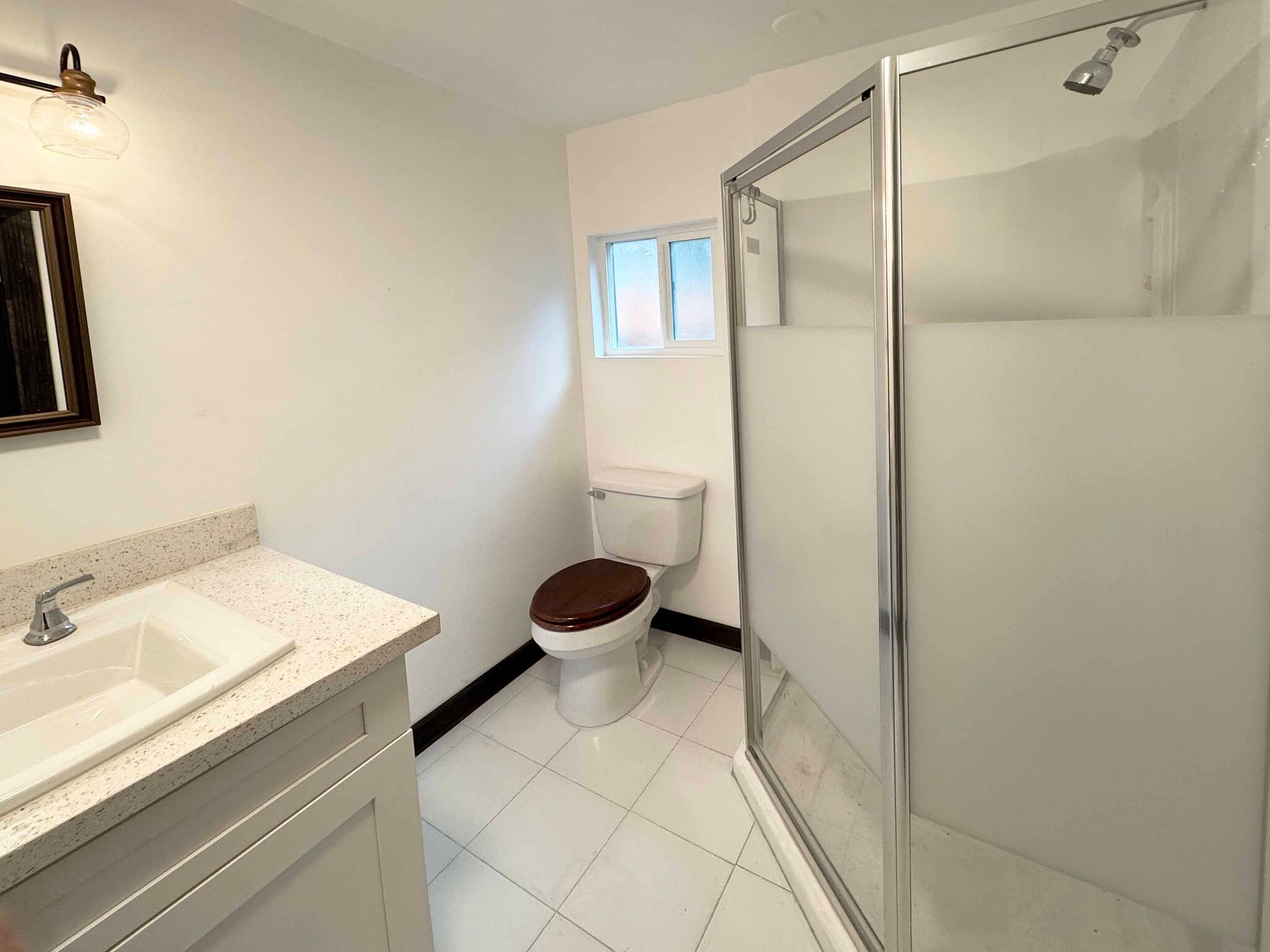 bathroom with shower - 1108 N Sweetzer Ave