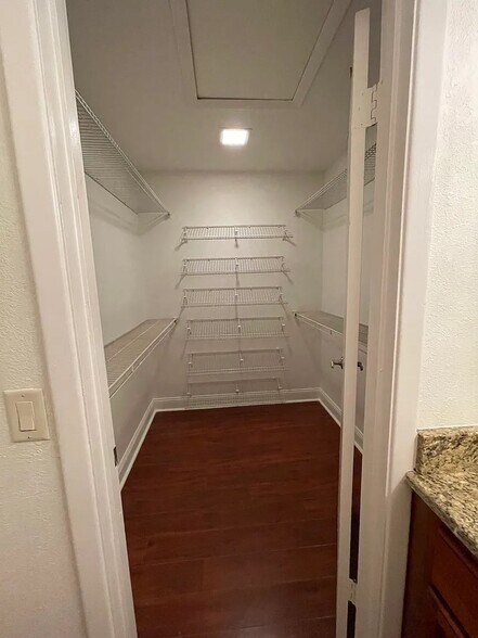 Walk in closet upstairs - 2190 Woodbridge Rd