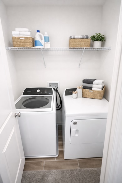 Washer and dryer storage - 1472 Mirabella Cir